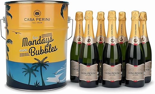 Espumante Branco Brut Casa Perini Balde C/7 Garrafas